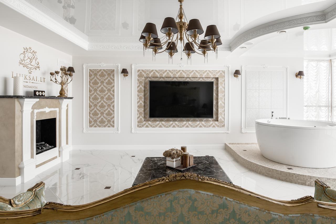 President Jacuzzi Apartment ไคลเพดา ภายนอก รูปภาพ